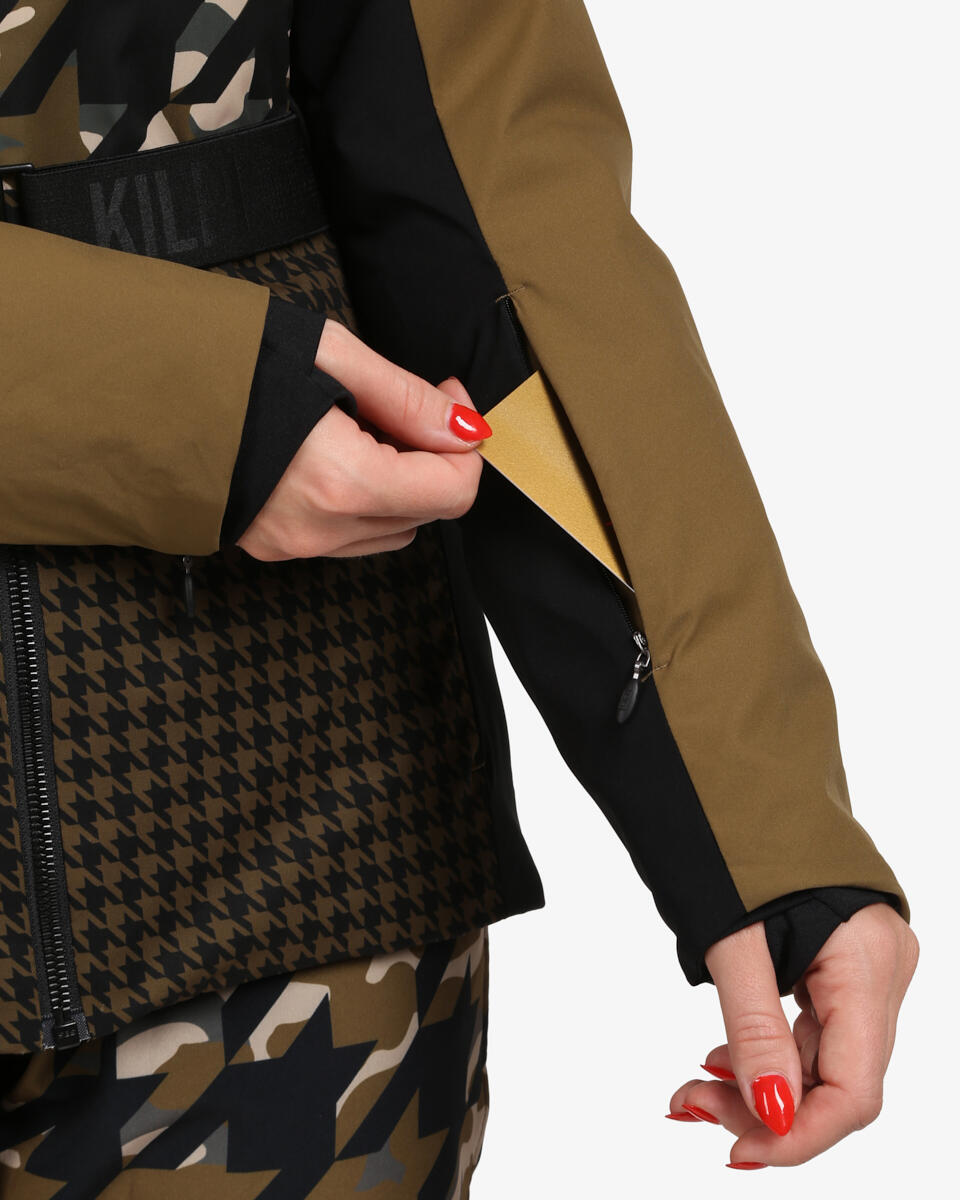Veste de ski pour femme avec chauffage intégré Kilpi CLAIR-W 6/7