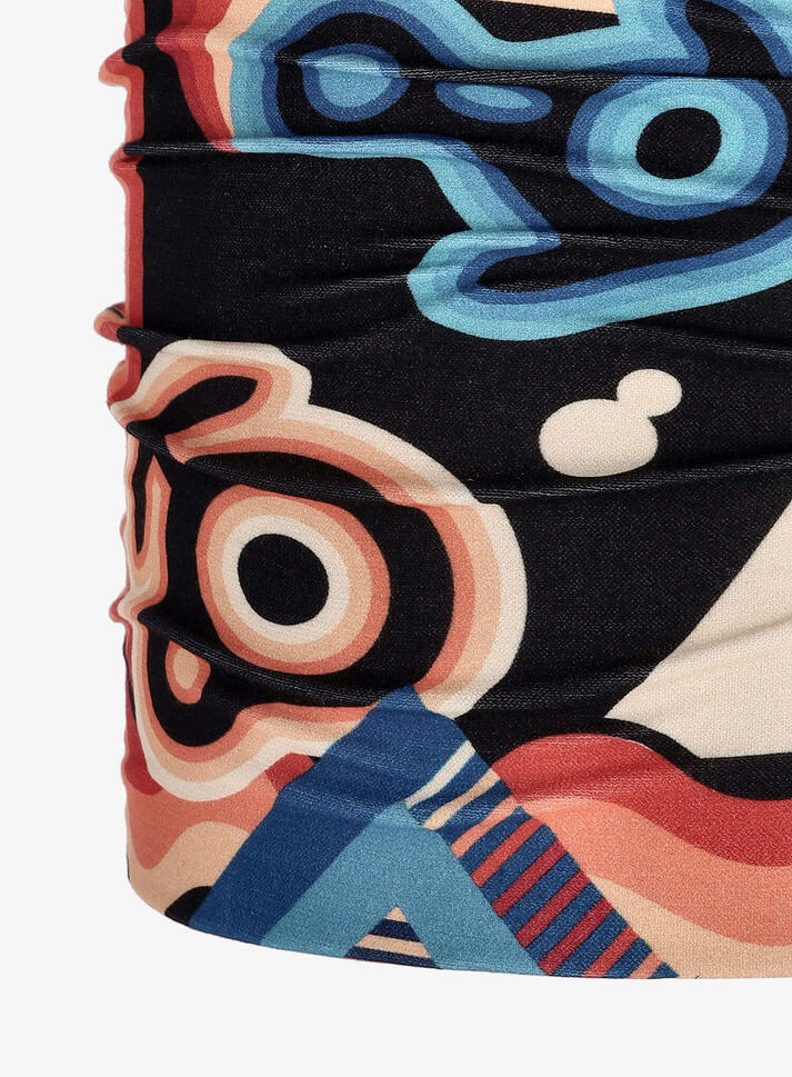 Chusta wielofunkcyjna Buff Original Ecostretch 29 Festiwal Górski black/orange