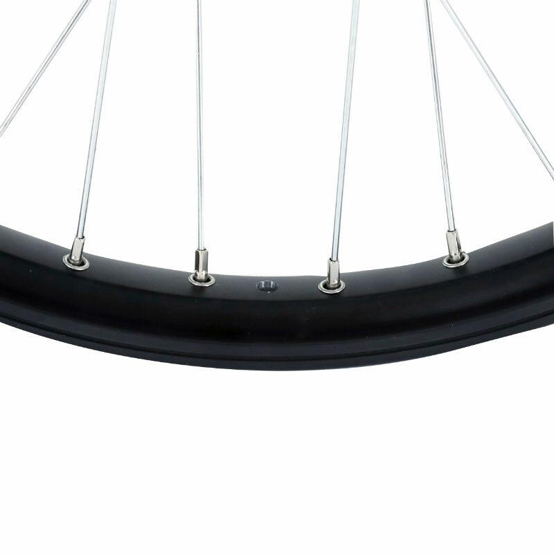 Roue de vélo VTT arrière disc aluminium double paroi moyeueu disc 6 trous casset 3/4