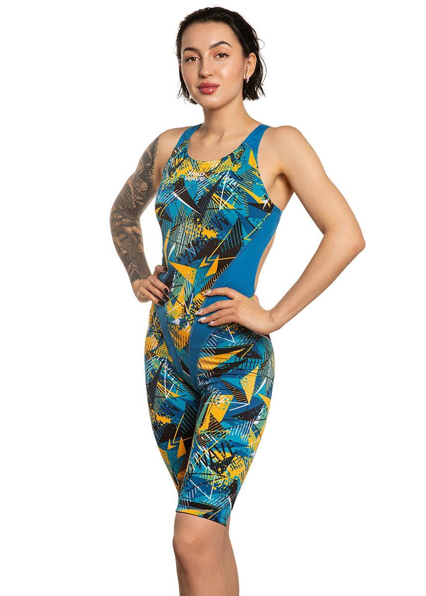 MAD WAVE Mad Wave PBT H2 Openback Kneesuit - Blue / Multi