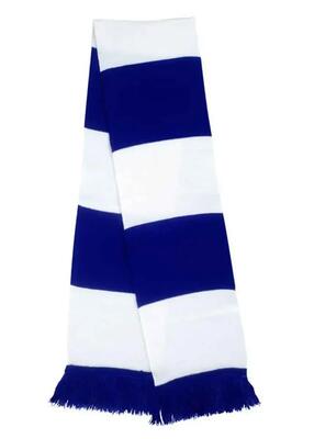 Sciarpa della squadra Result - Blu reale / Bianco