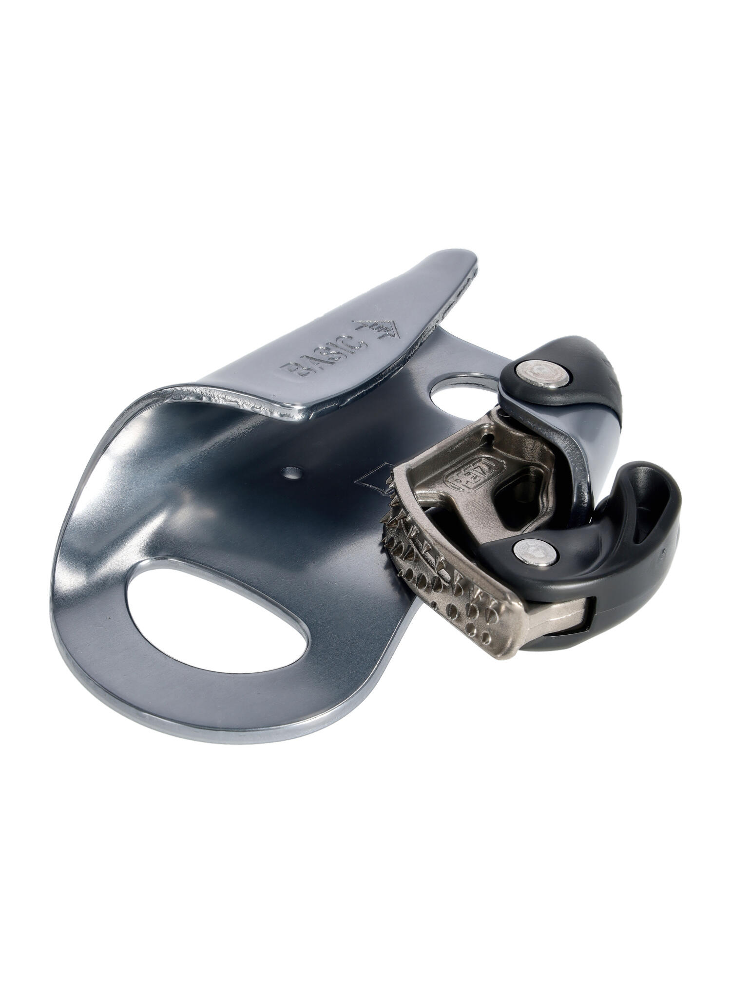 Bloqueur PETZL Basic compact 85 g acier pour cordes 8-11 mm et mouflage 2/7