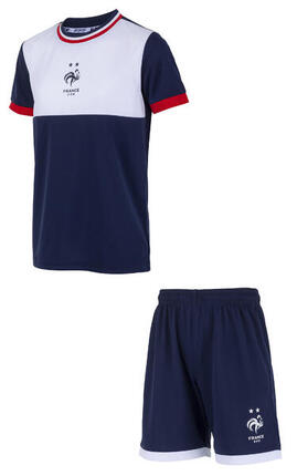 Ensemble Maillot short FFF - Collection officielle Equipe de France de Football