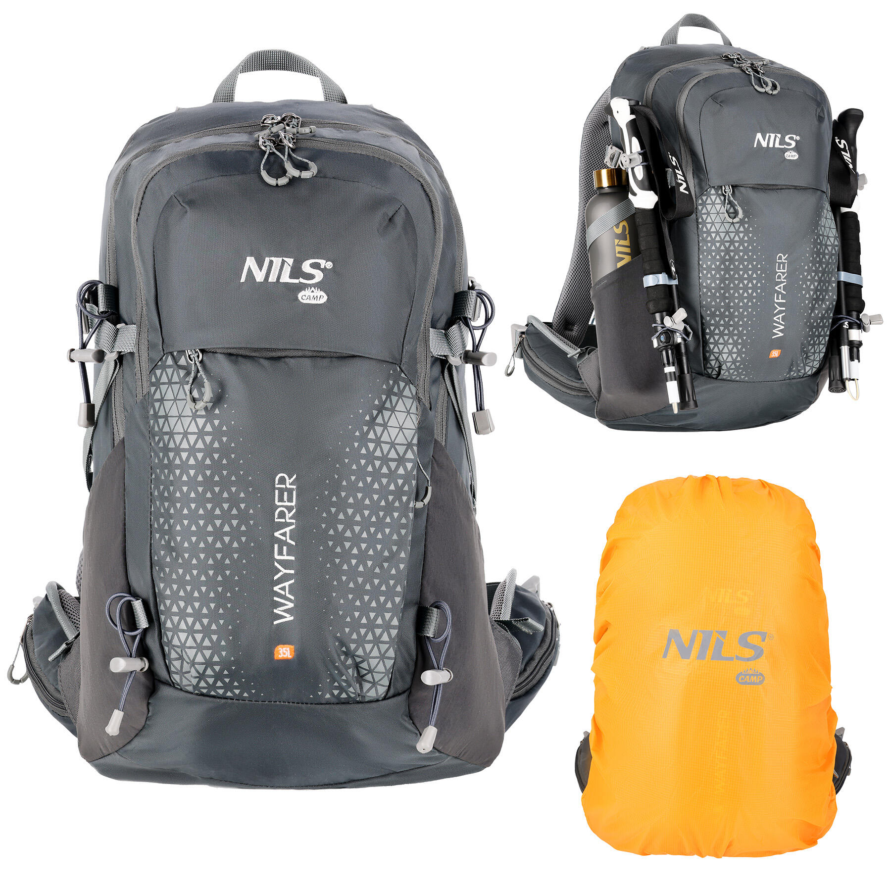 NILS CAMP Turistický batoh NC1925 Wayfarer 35L
