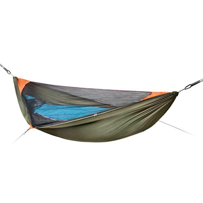 Hamac de Randonnée Avec Abri Columbus Inca Kaki 2/5