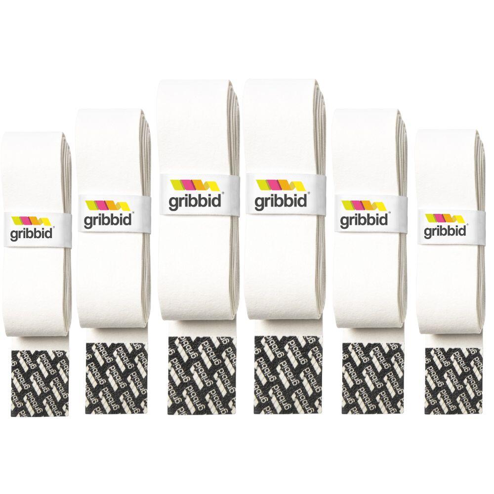 GRIBBID Grip Hockey sur prato - Progrip 6 grip bianco