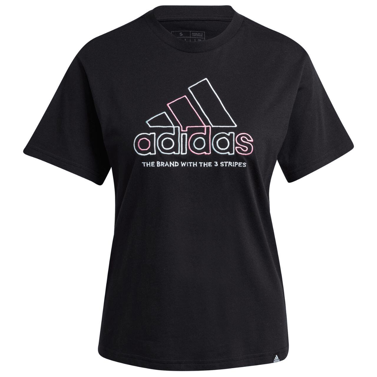 ADIDAS Dames T-shirt Xpress Logo - 100% katoen 3/6