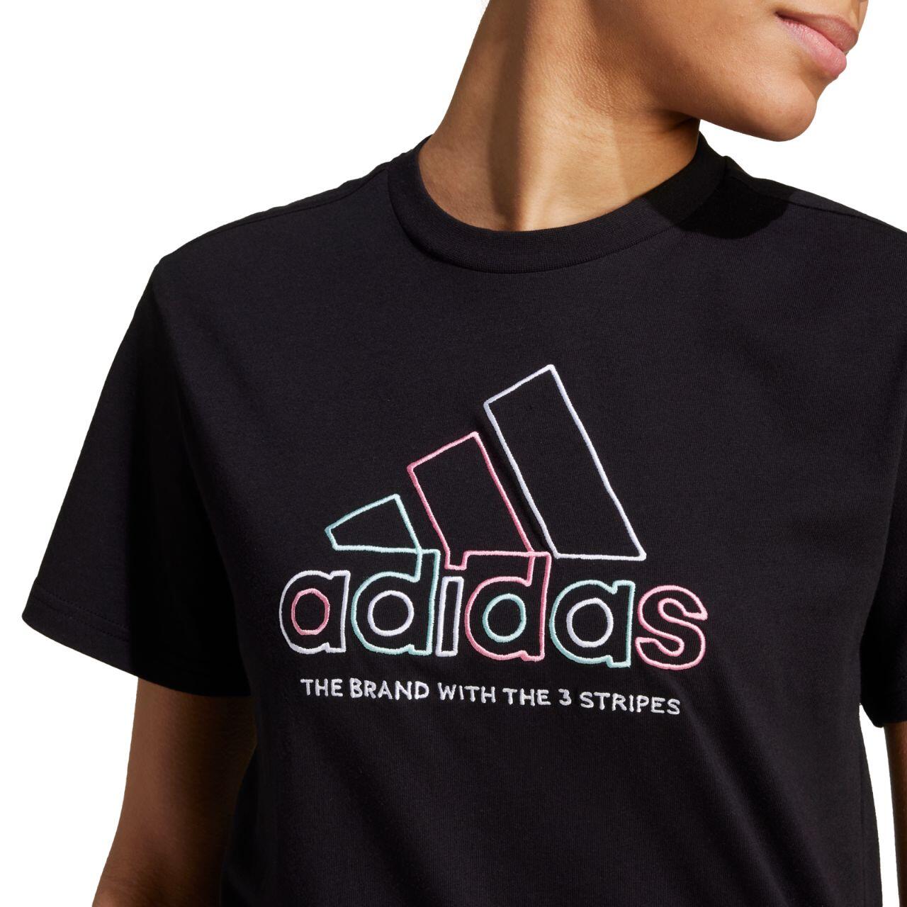 ADIDAS Dames T-shirt Xpress Logo - 100% katoen 5/6