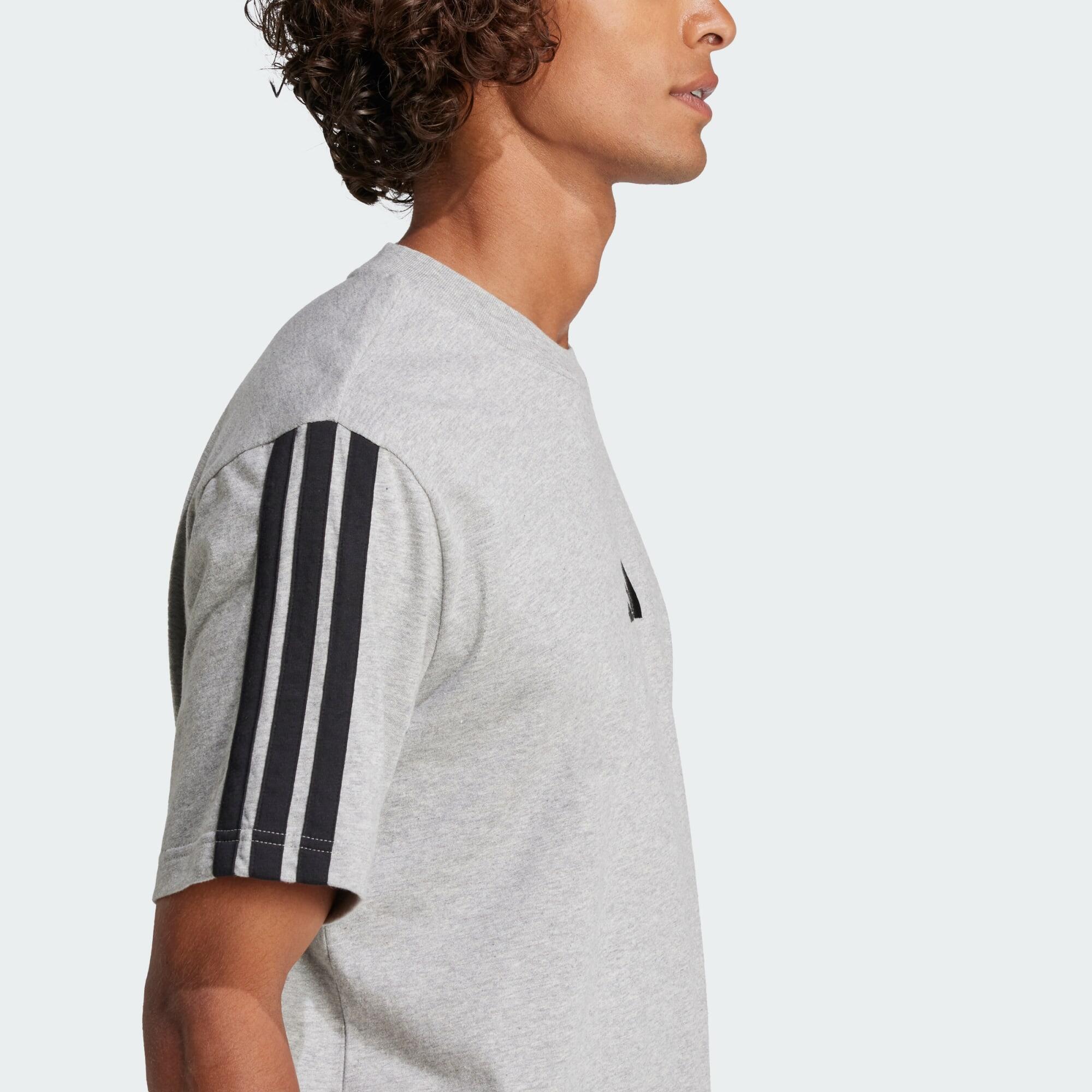 Essentials 3-Streifen Single Jersey T-Shirt 5/5