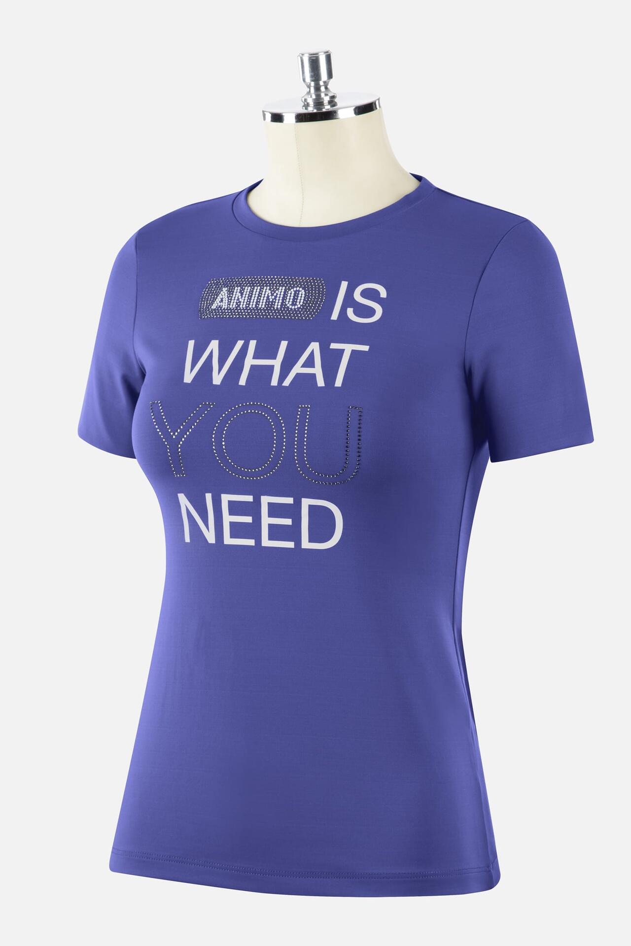 ANIMO ITALIA Animo T-shirt Finick Dames Violet -
