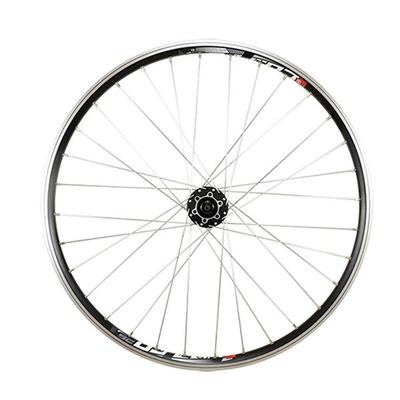 Voorwiel fiets met velgblokkering velox combo m475