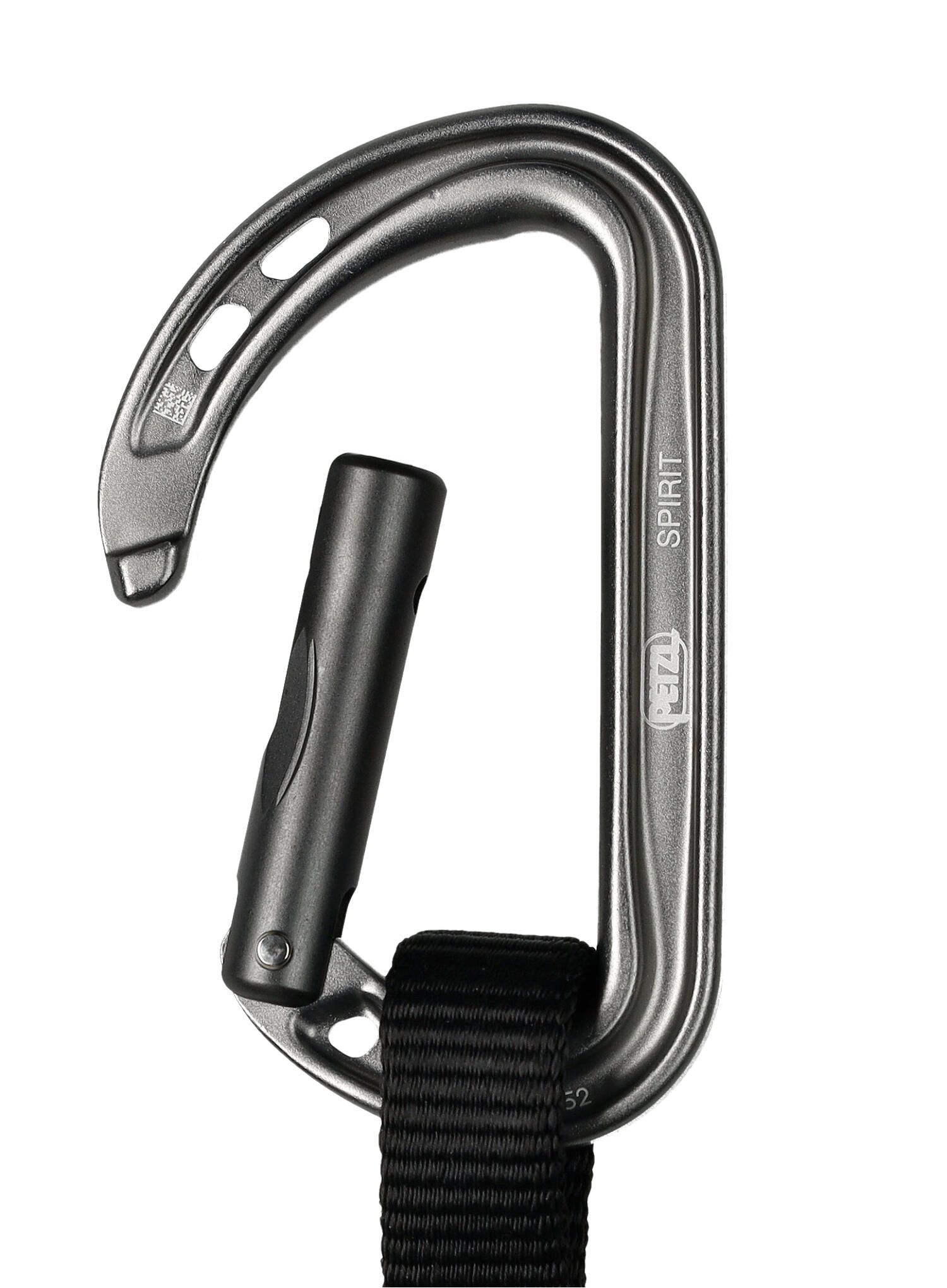 Dégaine PETZL Spirit Express 25 cm légère ergonomique mousquetons SPIRIT Keylock 6/6