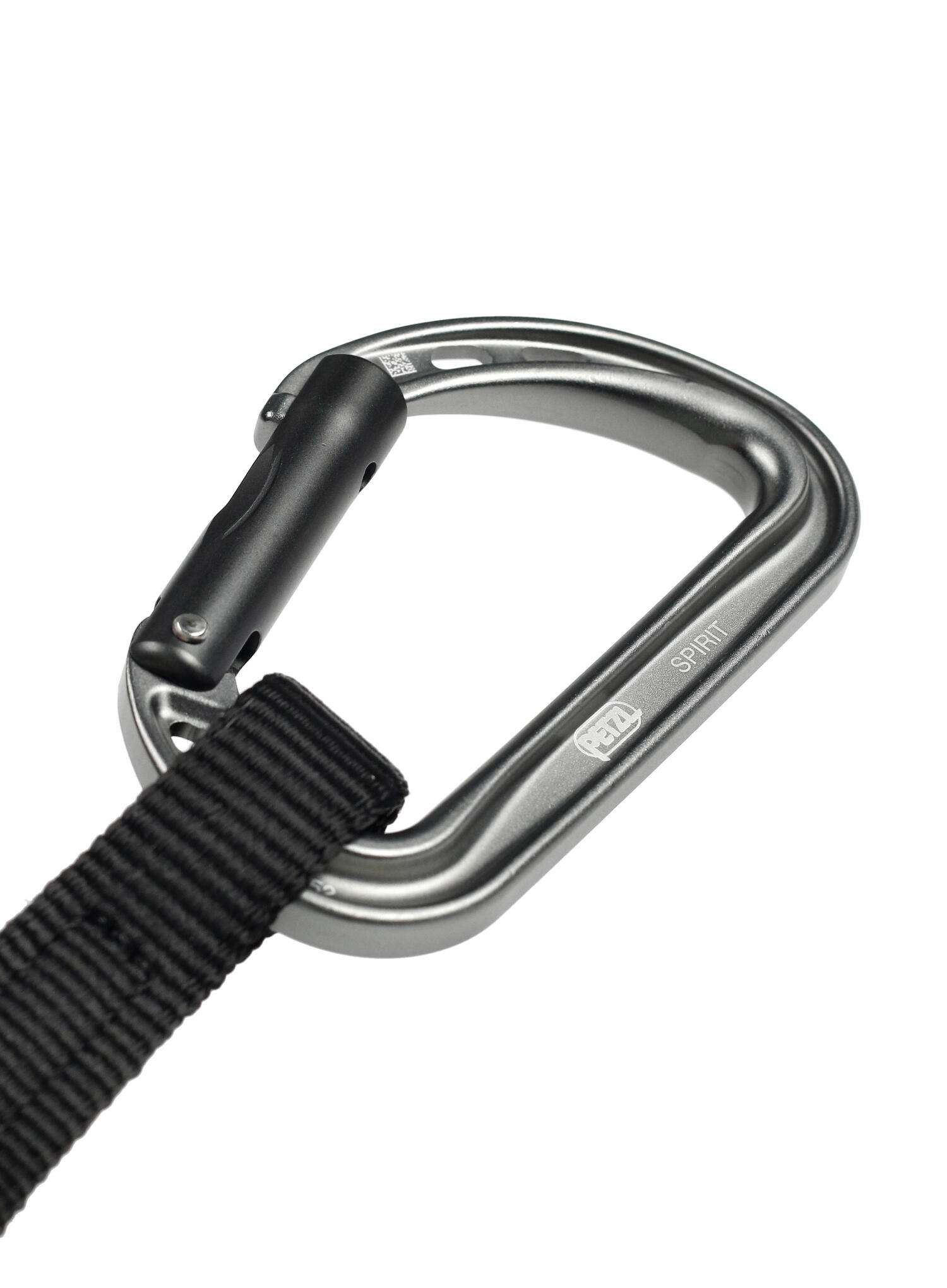 Dégaine PETZL Spirit Express 25 cm légère ergonomique mousquetons SPIRIT Keylock 4/6