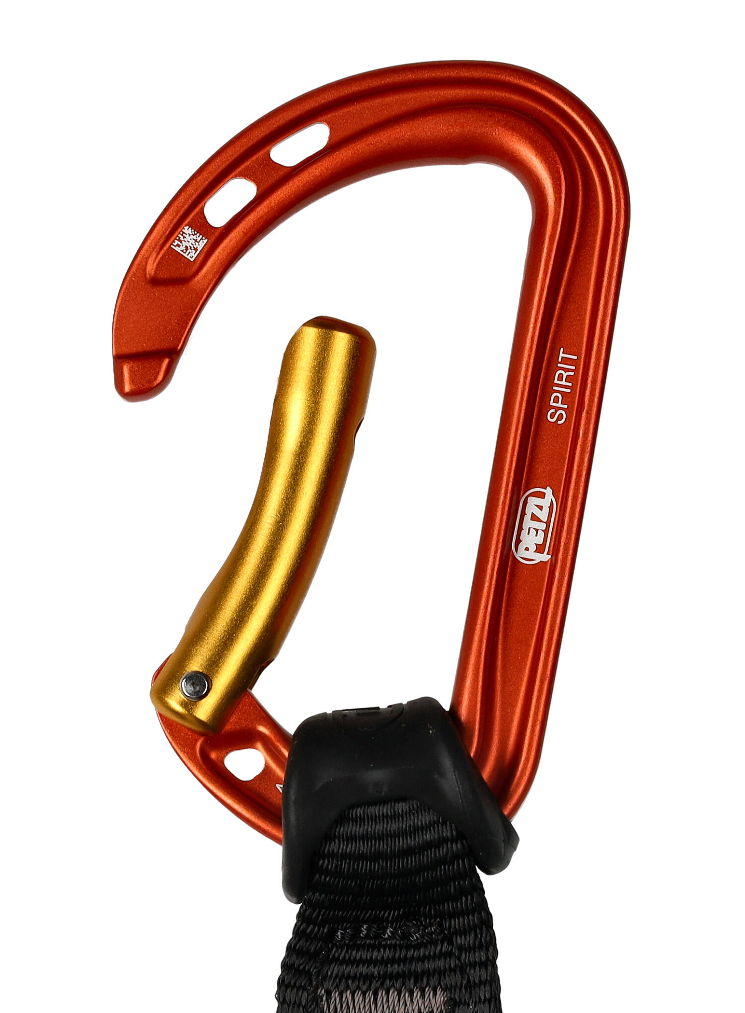 Dégaine PETZL Spirit Express 25 cm légère ergonomique mousquetons SPIRIT Keylock 5/6