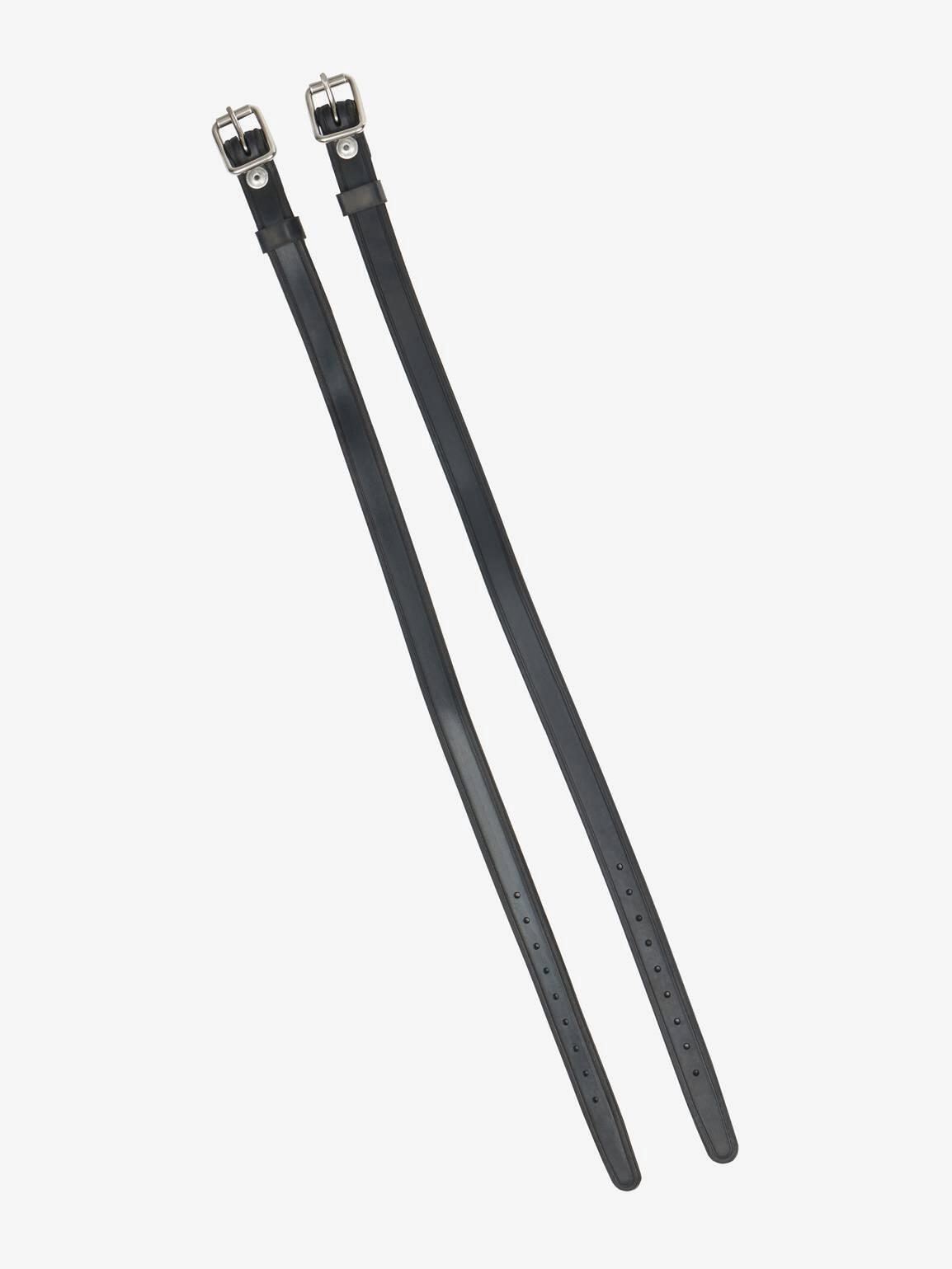 LEMIEUX Paardrijden - Unisex -  Black - -rubber Spur Straps