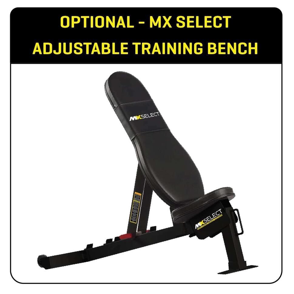 Bad Company Optionele accessoires voor de halterbank BCA-49 I Scott Curler opbergruimte voor de meervoudig verstelbare trainingsbank in verschillende kleuren (zilver