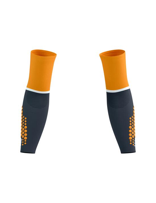 Manguitos Arm Force Ultralight running Azul Compressport 2/4