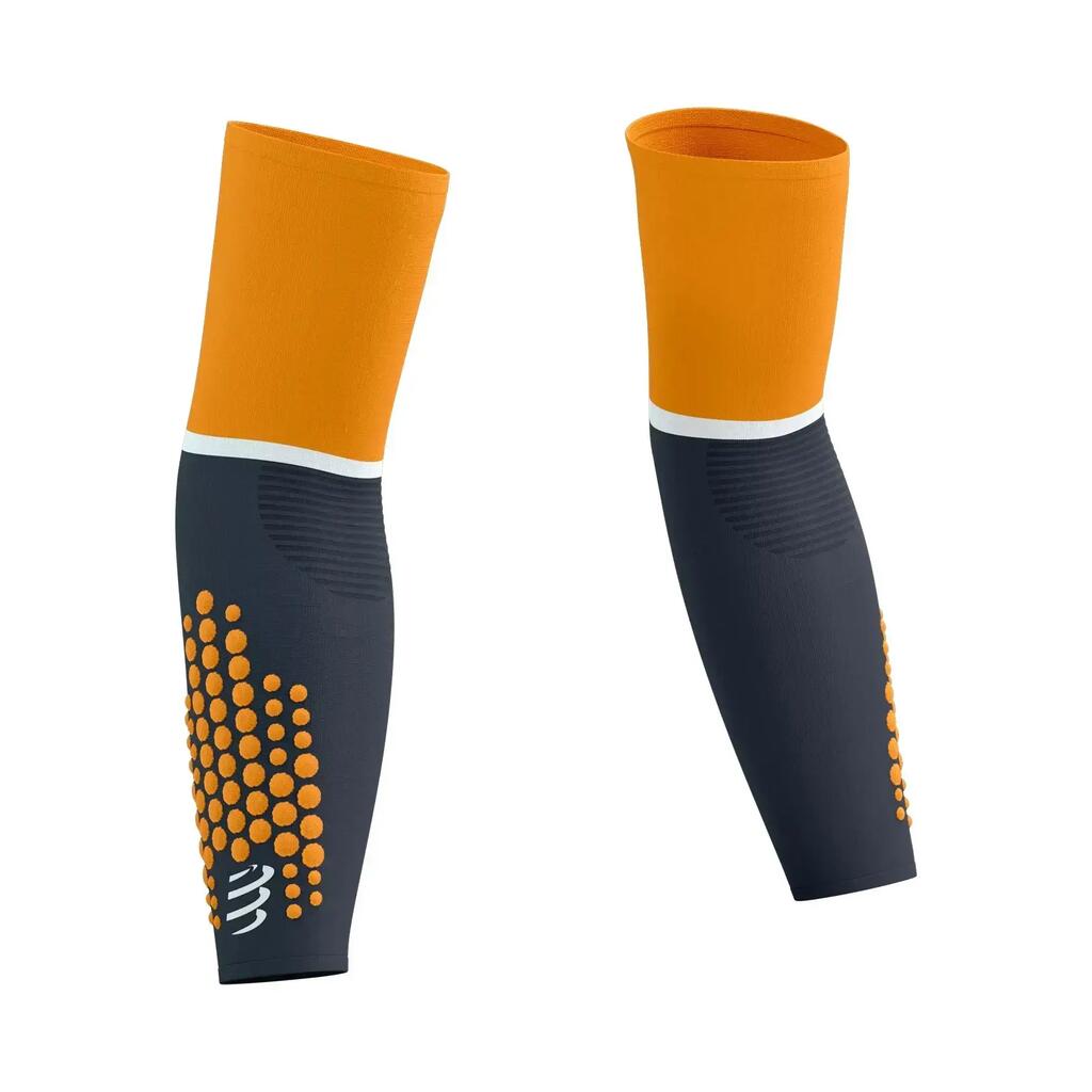 Compressport ArmForce Ultralight Sleeves Grey/Orange