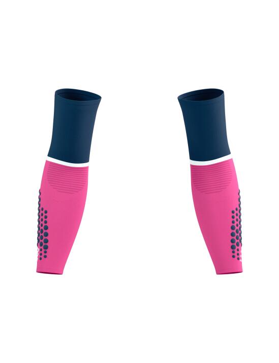 Mangas Arm Force Ultralight corrida Pink Compressport 2/4