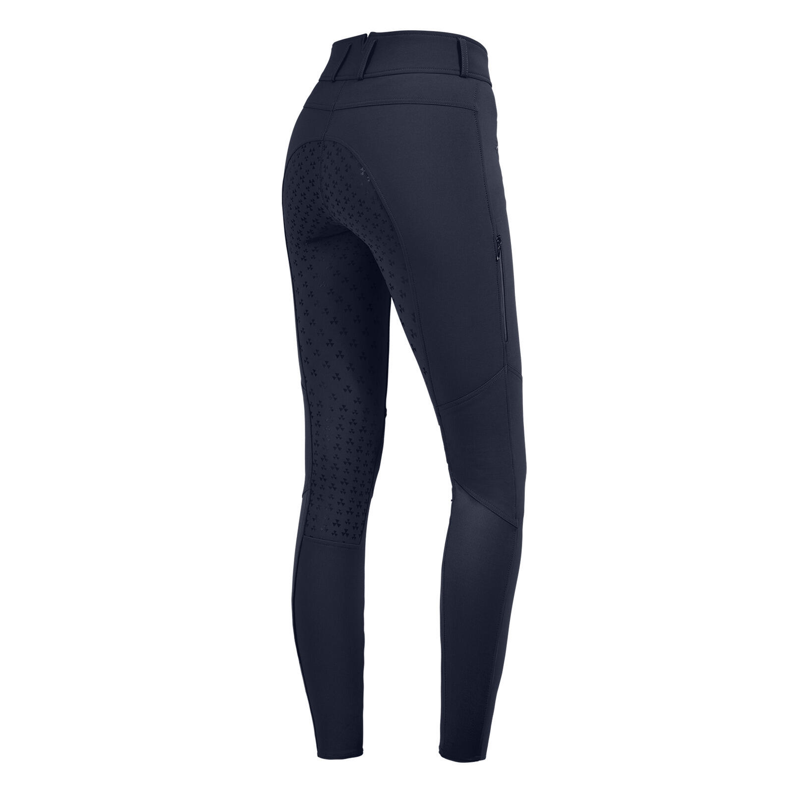 Pantalones de equitación de competición con agarre total de silicona para mujer 2/3