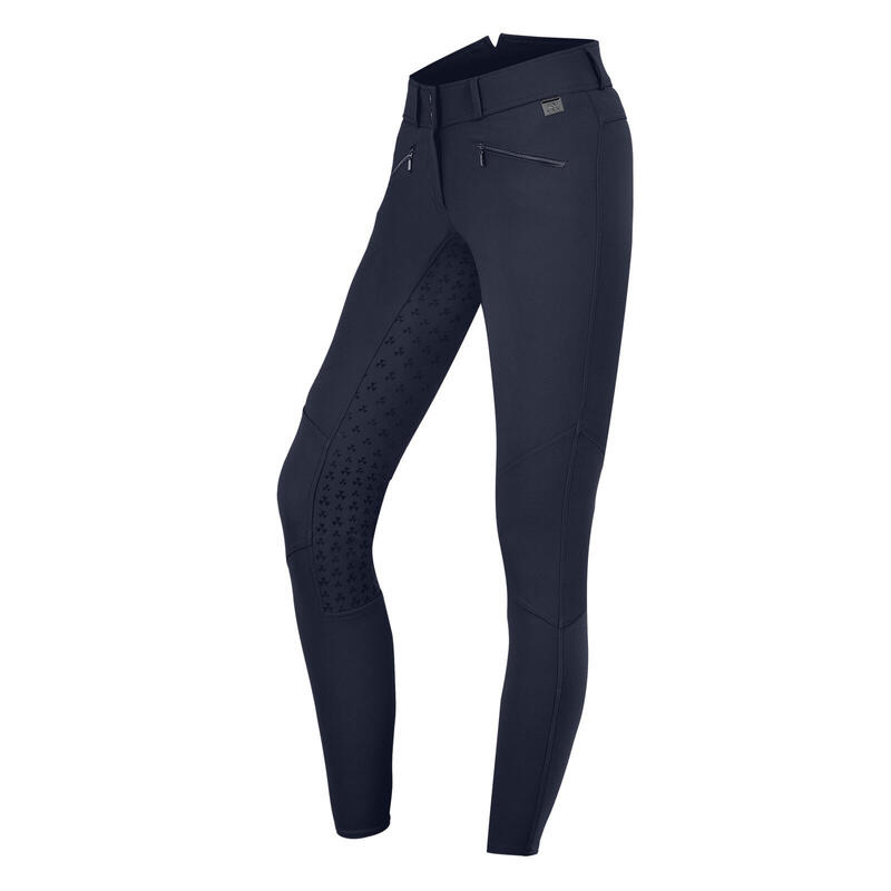 Pantalon équitation de concours full grip taille haute en sillicone femme ELT He