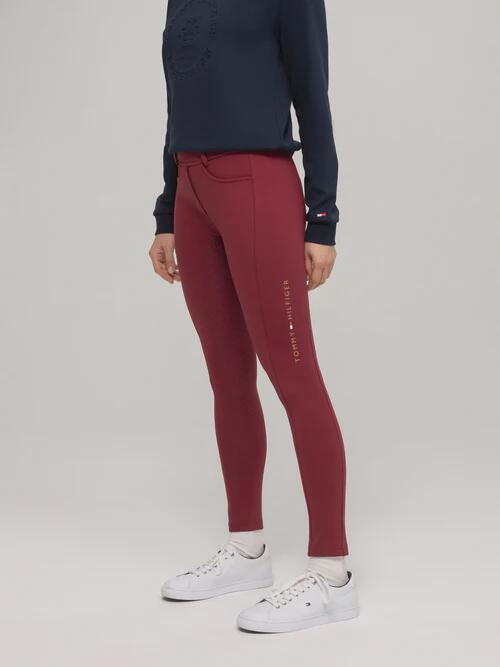 TOMMY HILFIGER EQUESTRIAN Tommy Hilfiger Equestrian Vermont Full Grip Rijbroek Dames Rood
