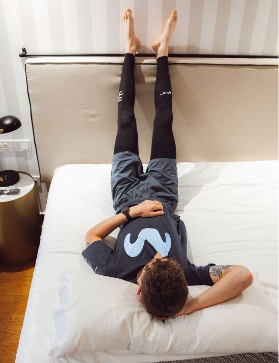 Manchon collant de compression jambe "Full legs" Homme Compressport 4/7