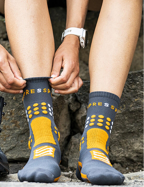 Calcetines de trekking Compressport 3/4