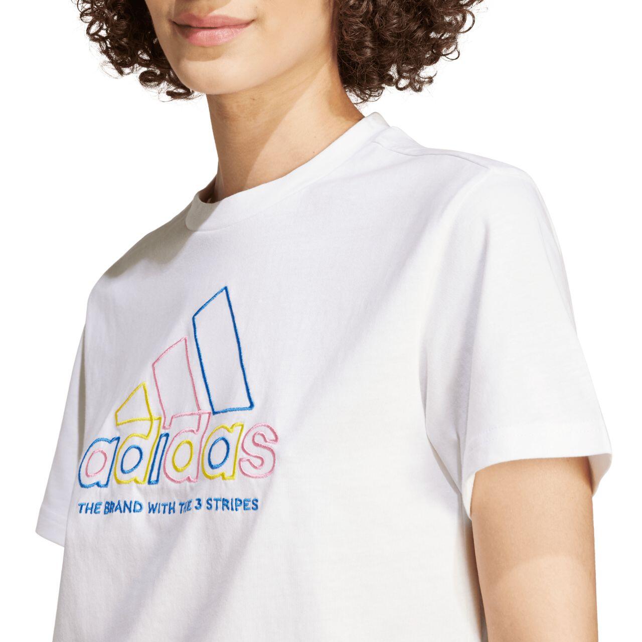 ADIDAS Dames T-shirt Xpress Logo - 100% katoen 4/5