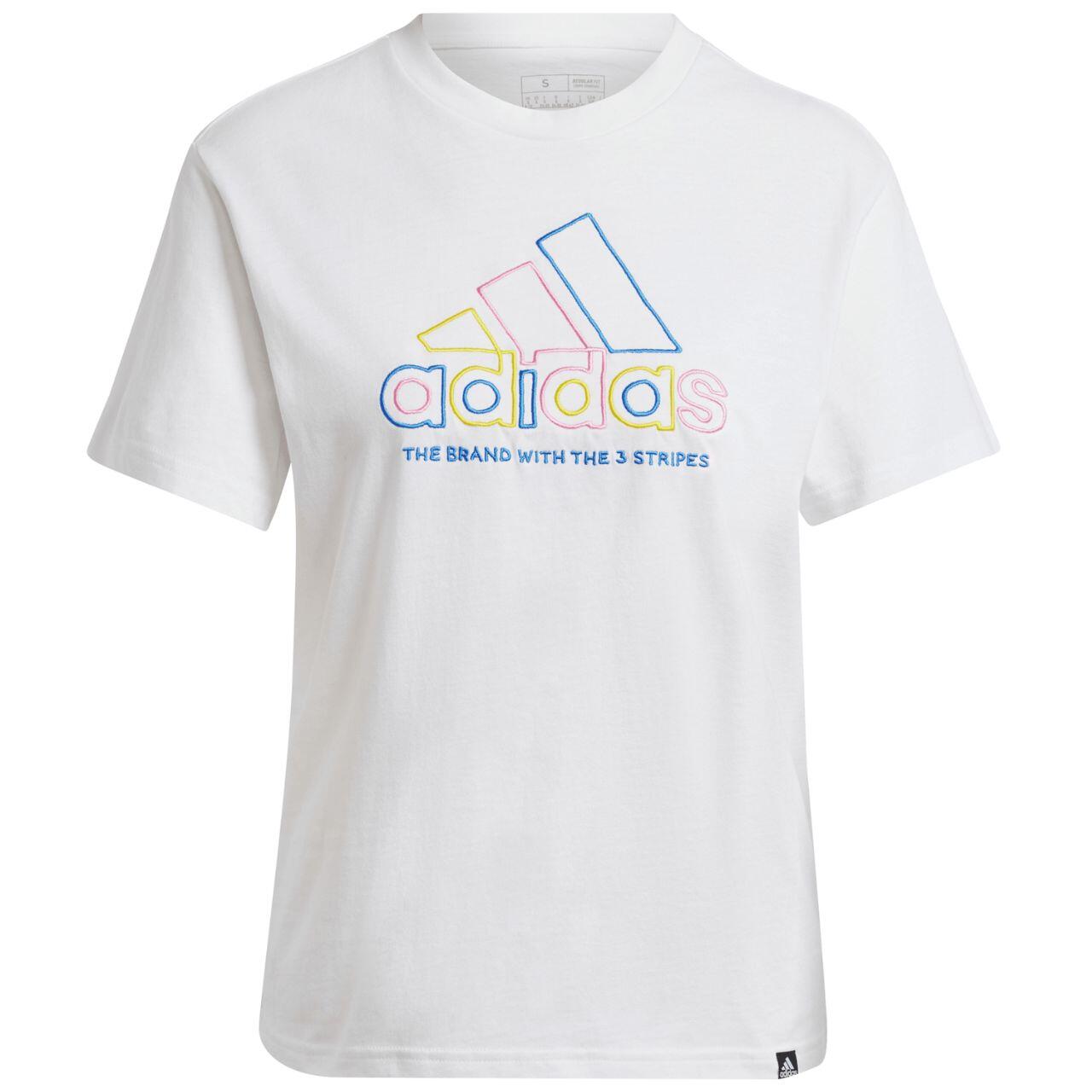 ADIDAS Dames T-shirt Xpress Logo - 100% katoen 3/5