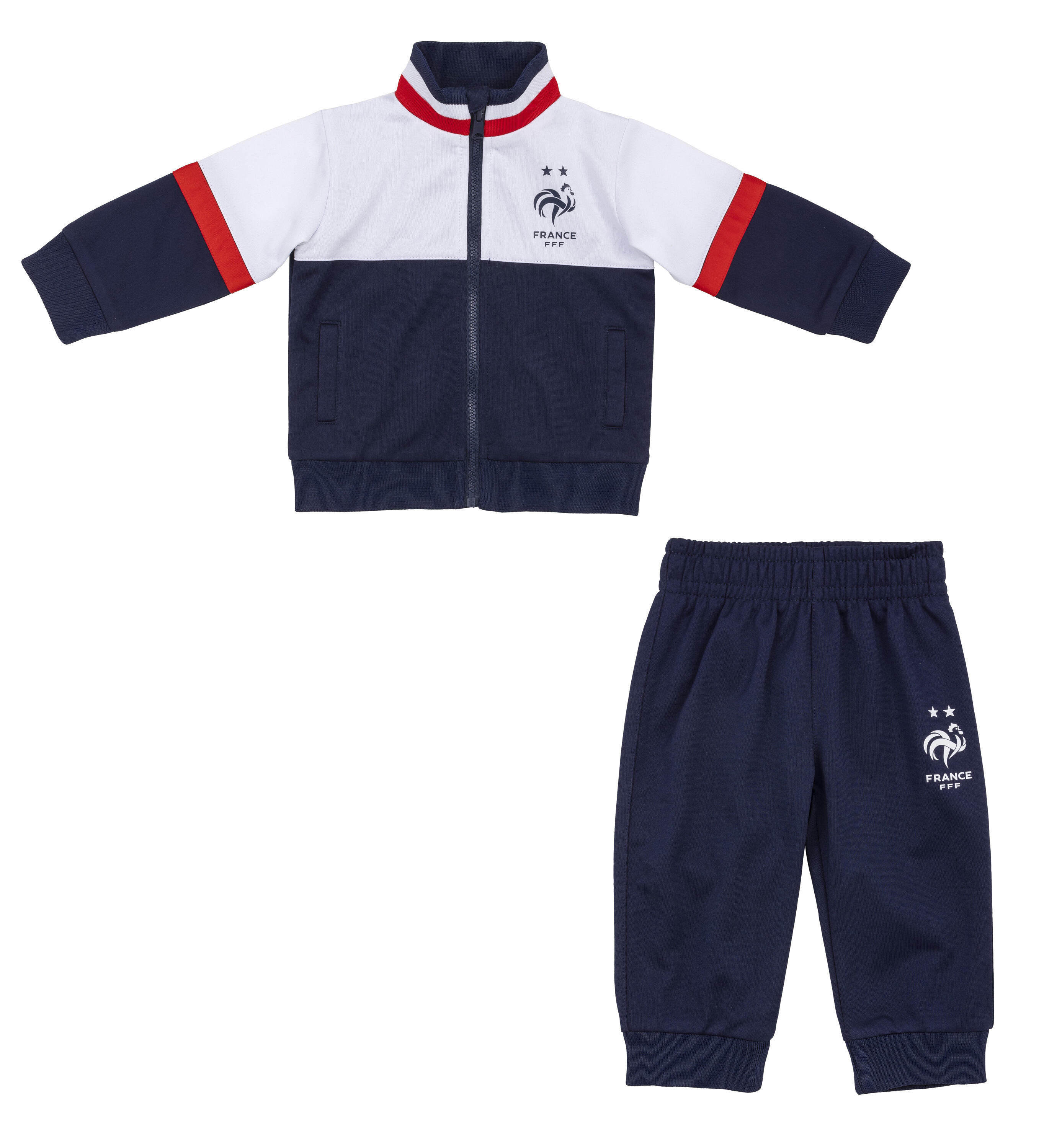Survêtement bébé garçon FFF - Collection officielle Equipe de France de Football 1/2