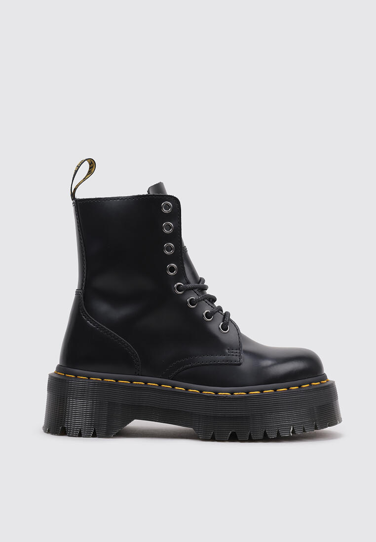 Sneakers Deportivas Dr Martens Jadon Black Polished Smooth Negro