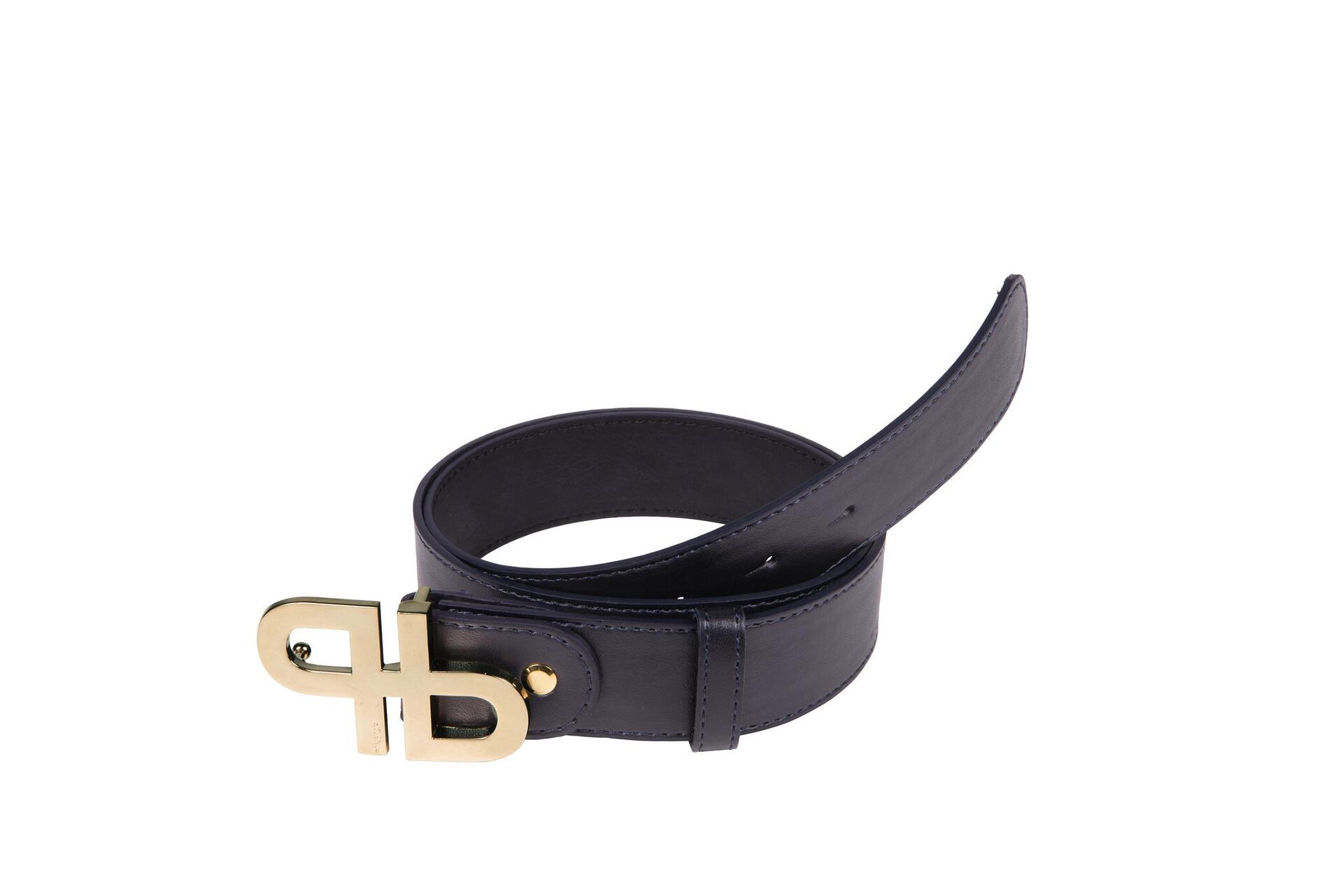 PIKEUR Paardrijden - Unisex -  Navy - -pp Logo Belt