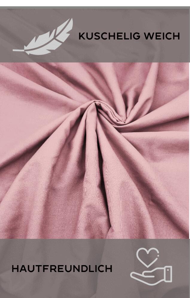 Dachzelt Spannbettlaken 140x240 kuscheliges Spannbetttuch 220-240*140 Wild Berry 2/3