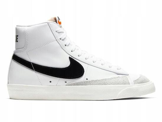 Nike Blazer Mid 77 White Black Donna
