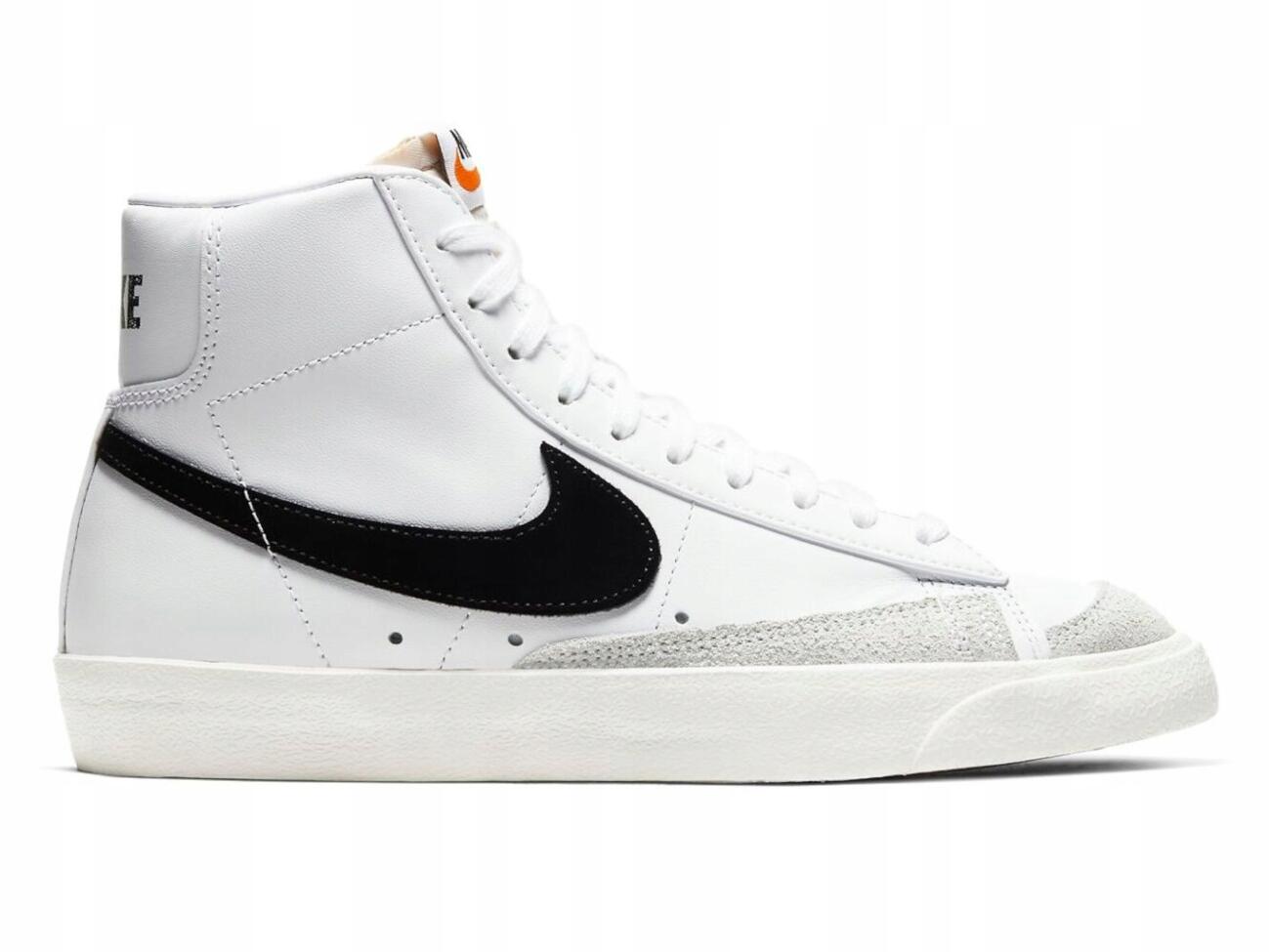 Nike Blazer Mid 77 White Black (W) 3/7