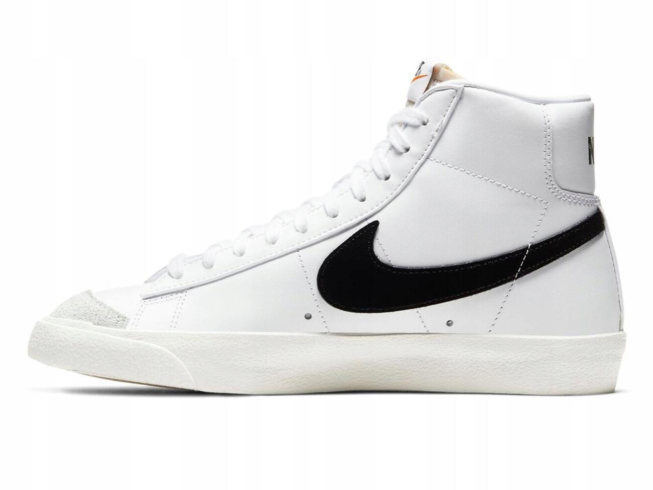 Nike Blazer Mid 77 White Black (W) 4/7
