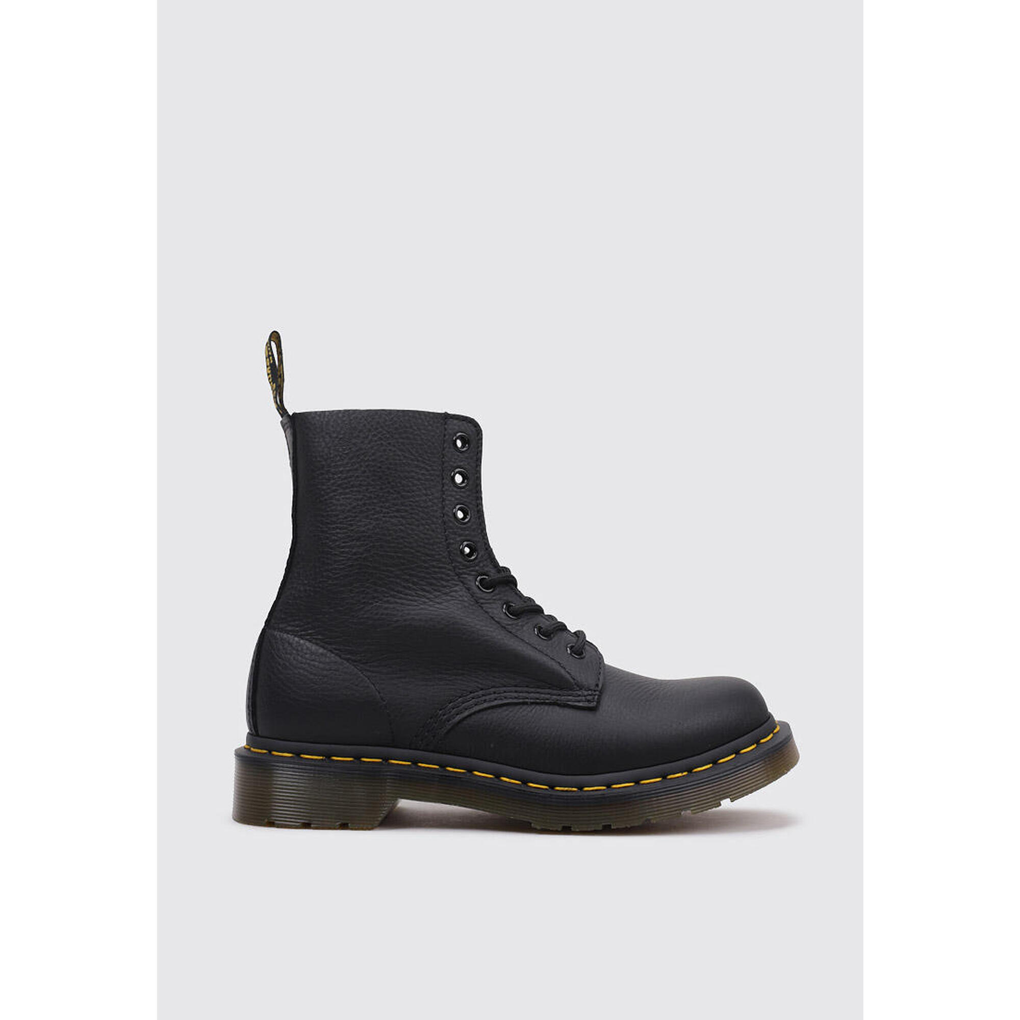 Bottes Dr. Martens 1460 Pascal Pour Femme - Cuir Virginia Souple, Semelle Signature - Modèle 8 Trous Classique - 8