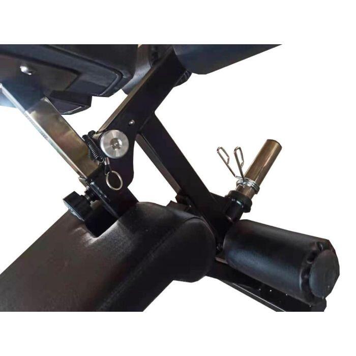 Banco Ajustable BS100 FIDBench con Accesorios de Bíceps y Piernas 6/8