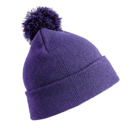 Bonnet à pompon Core Kids - Violet