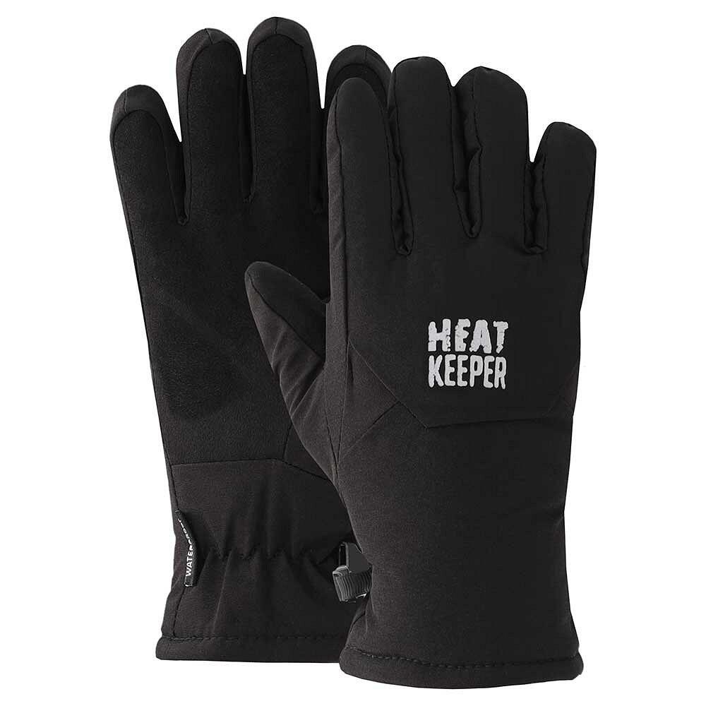 HEAT KEEPER Heatkeeper Kinder Thermo Handschoenen Plus Zwart
