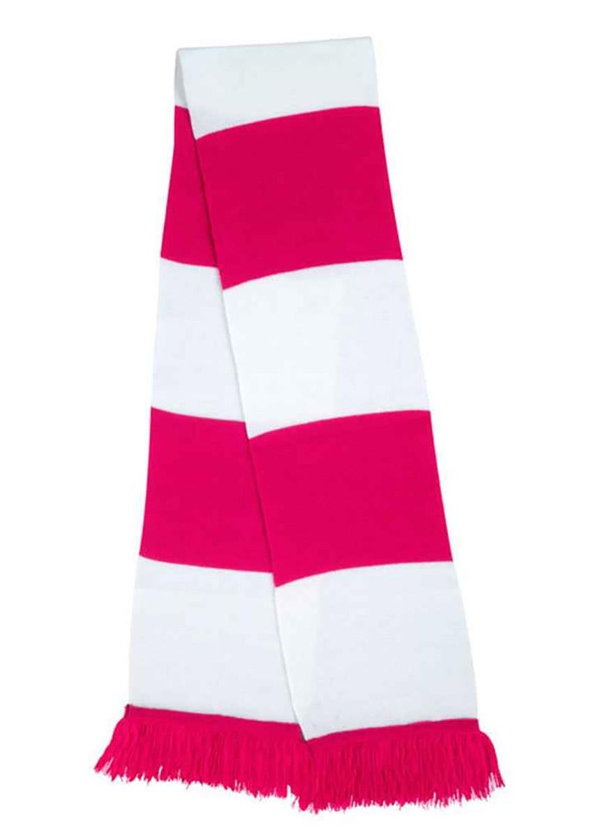 RESULT Result Team Scarf - Fuchsia / White