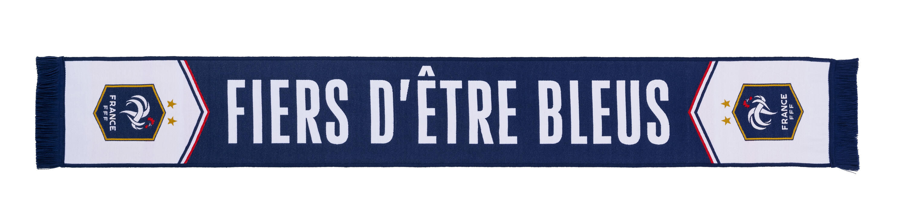 Echarpe FFF - Collection officielle Equipe de France de Football - Taille 140 cm 2/2