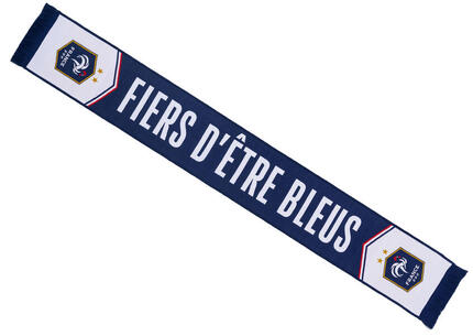 Echarpe FFF - Collection officielle Equipe de France de Football - Taille 140 cm