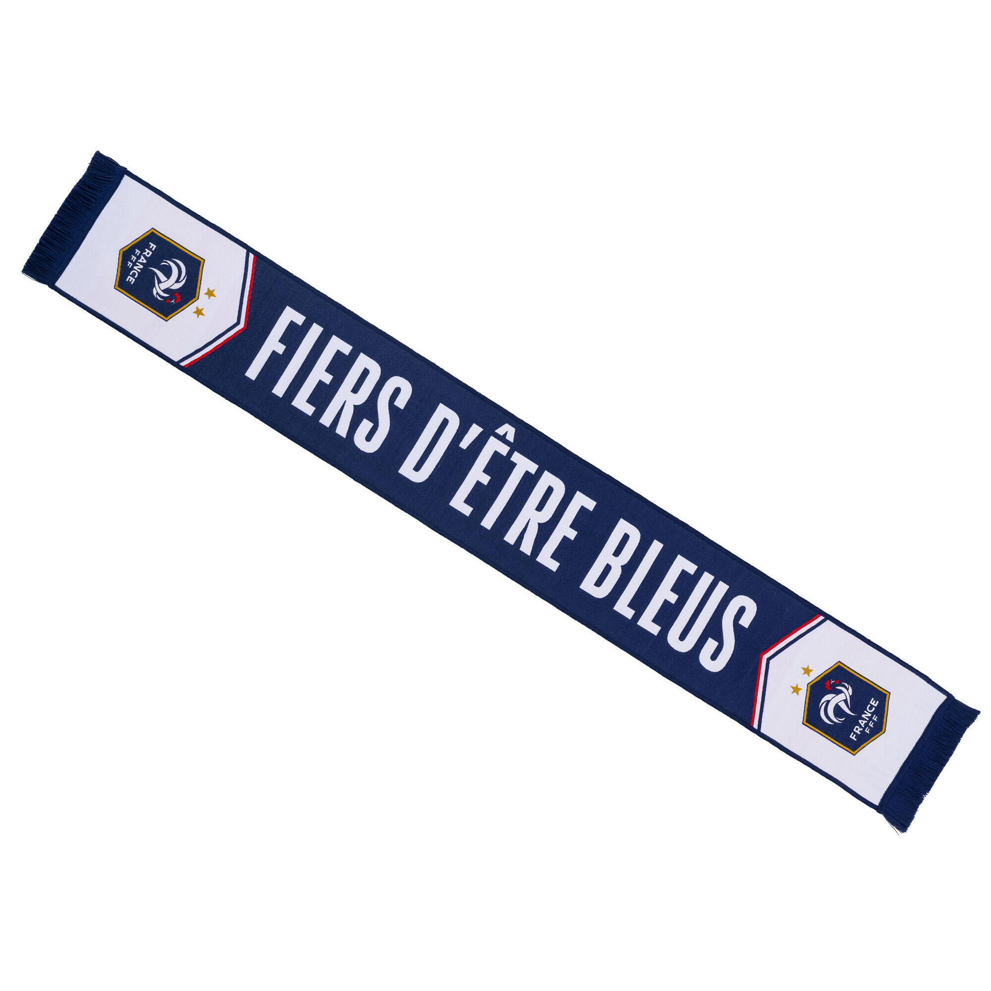 Fff - Echarpe Fff - Collection Officielle Equipe De France De Football - Taille 140 Cm - Écharpe - Bleu - 140 Cm - Decathlon