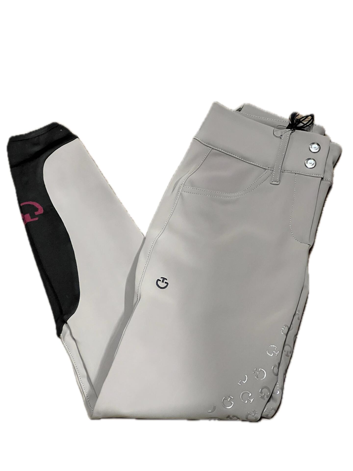 CAVALLERIA TOSCANA Cavalleria Toscana Dames American Full Grip Classic Hoge Taille Rijbroek Grijs