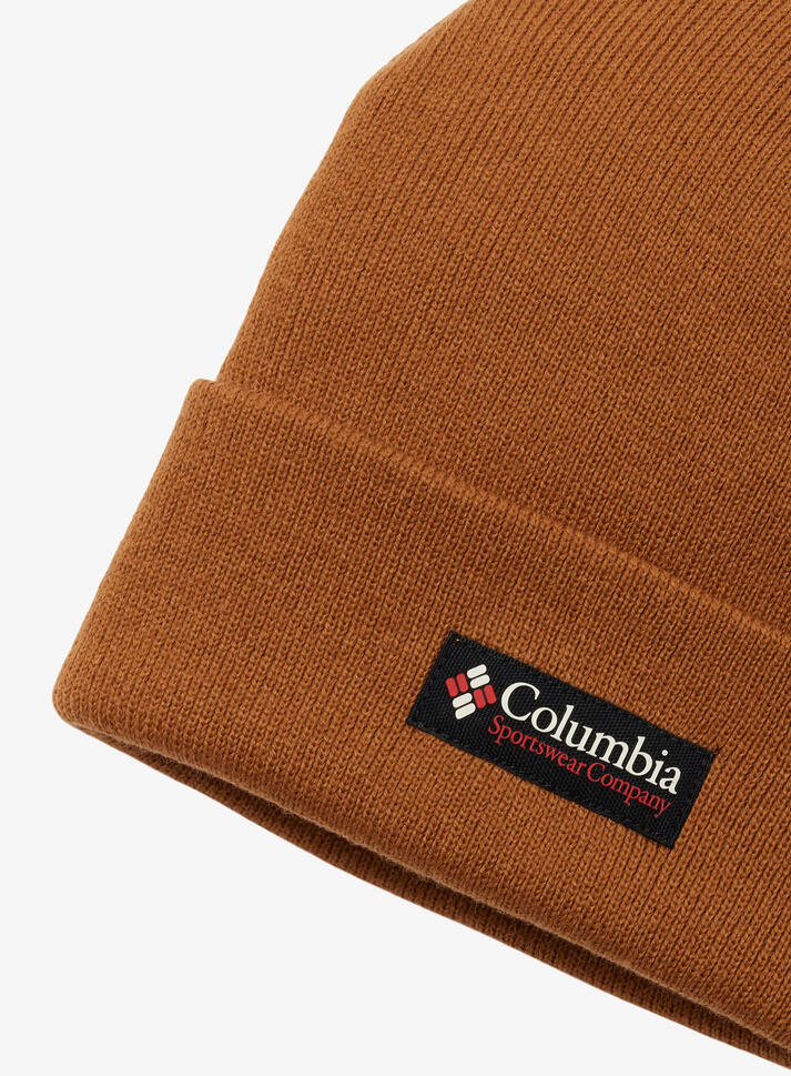 Czapka zimowa Columbia City Trek Heavyweight Beanie - camel brown