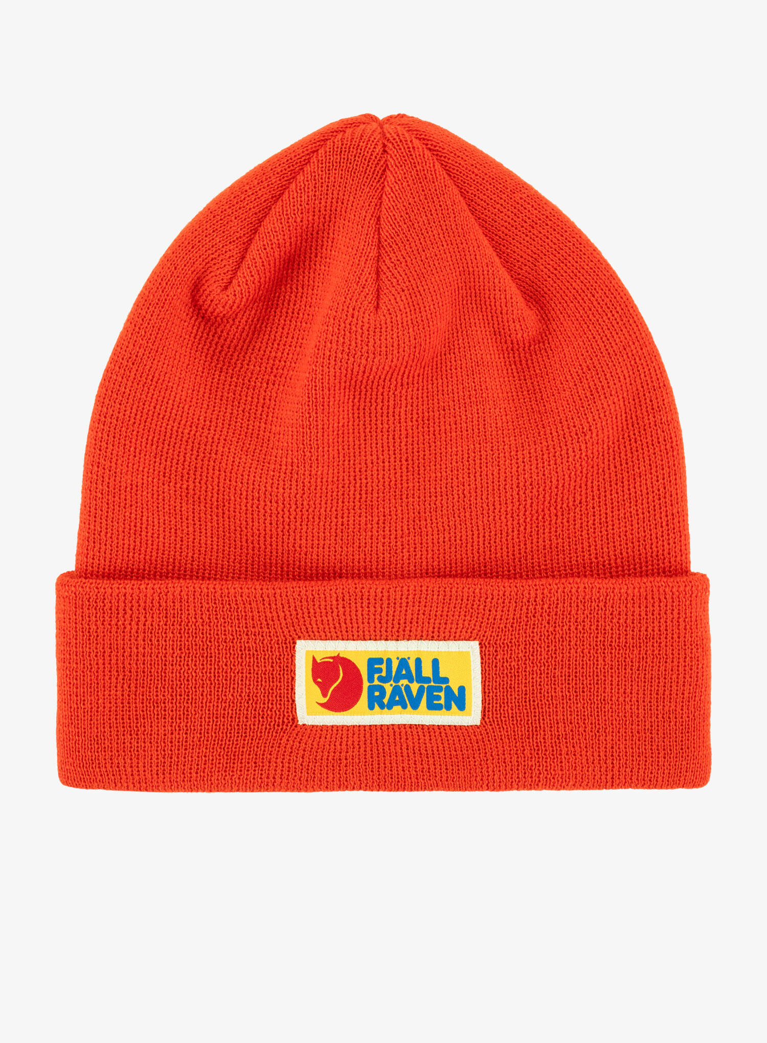 Czapka zimowa Fjallraven Vardag Classic Beanie - flame orange 3/3