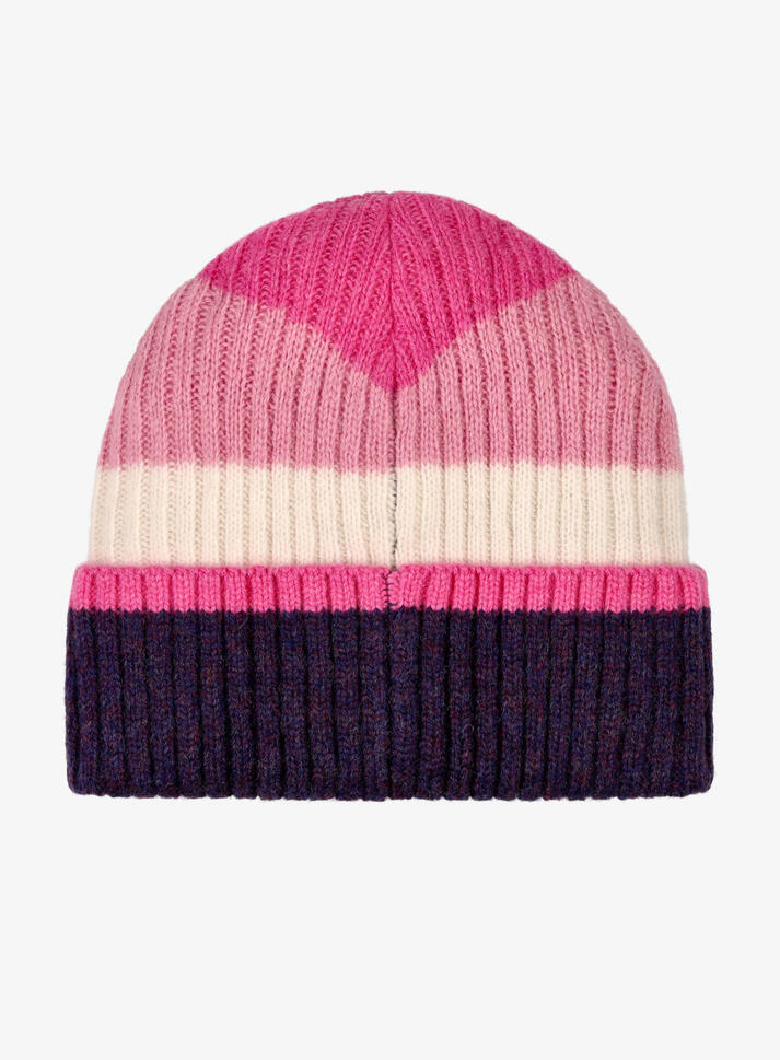 Czapka zimowa Peak Performance Traverse Hat - mys purple/bit root/vin white