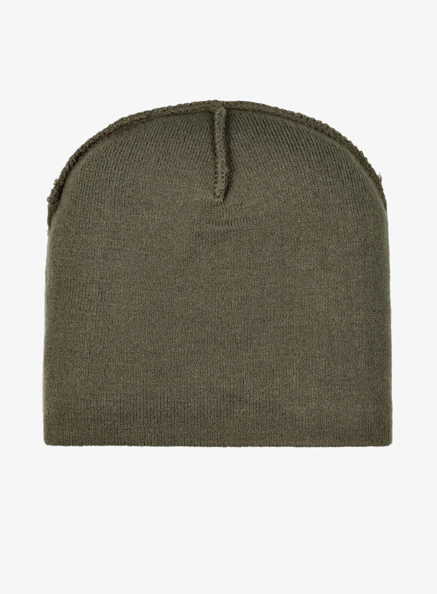 Unisex - Alpinski - Mütze - doppellagig, warm - PP Hat - Grün/Schwarz 3/4
